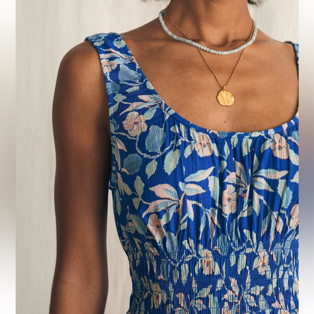 Faherty Sunseeker Midi Dress - Picture 2 of 9